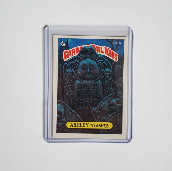 VTG! Topps Garbage Pail Kids | 'Ashley to Ashes' Collectible Card #704 (1987) - Picture 6 of 6